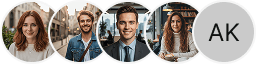 Several investor profile avatars displayed on the Reefvale trading review block
